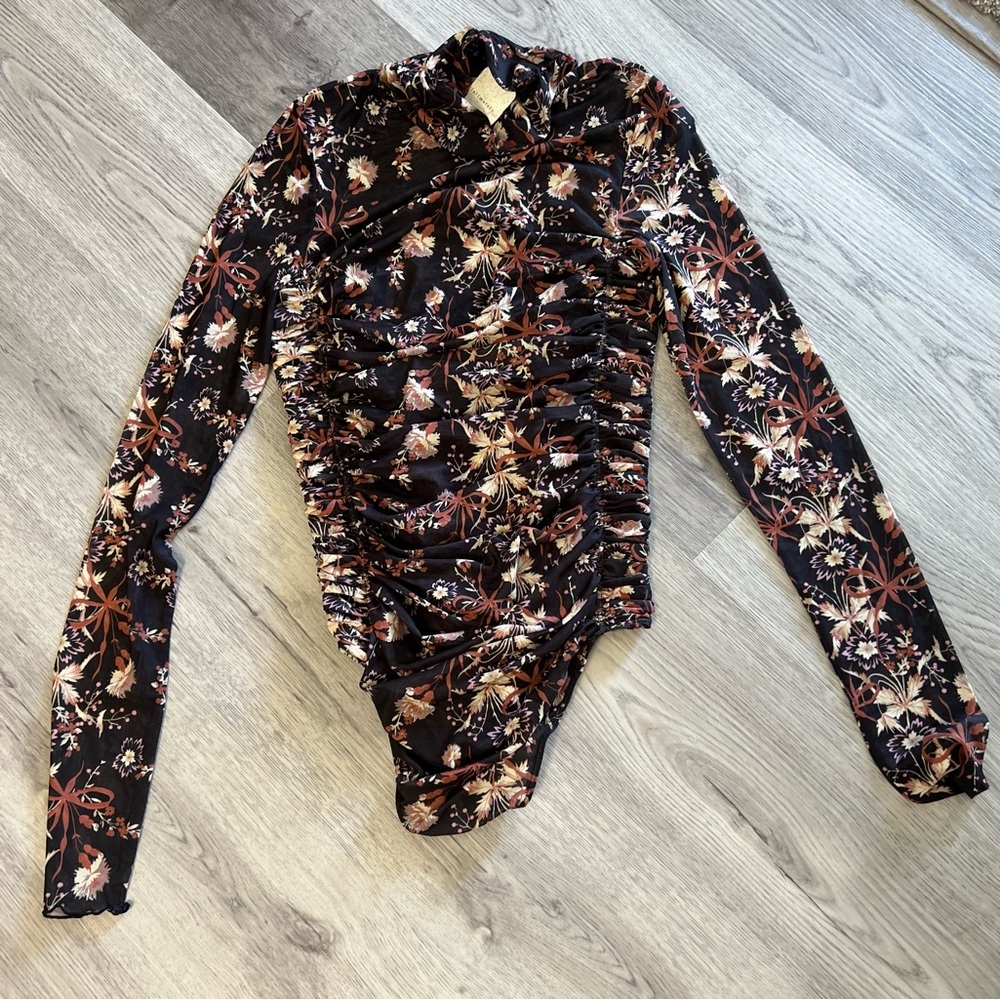 Free People Under It All bodysuit NWT size L